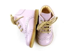 Angulus begyndersko lila lak med snørebånd